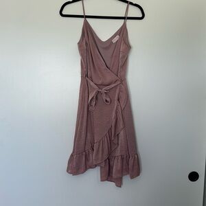 Blush Pink Soft Short Dress (Pink Lily)